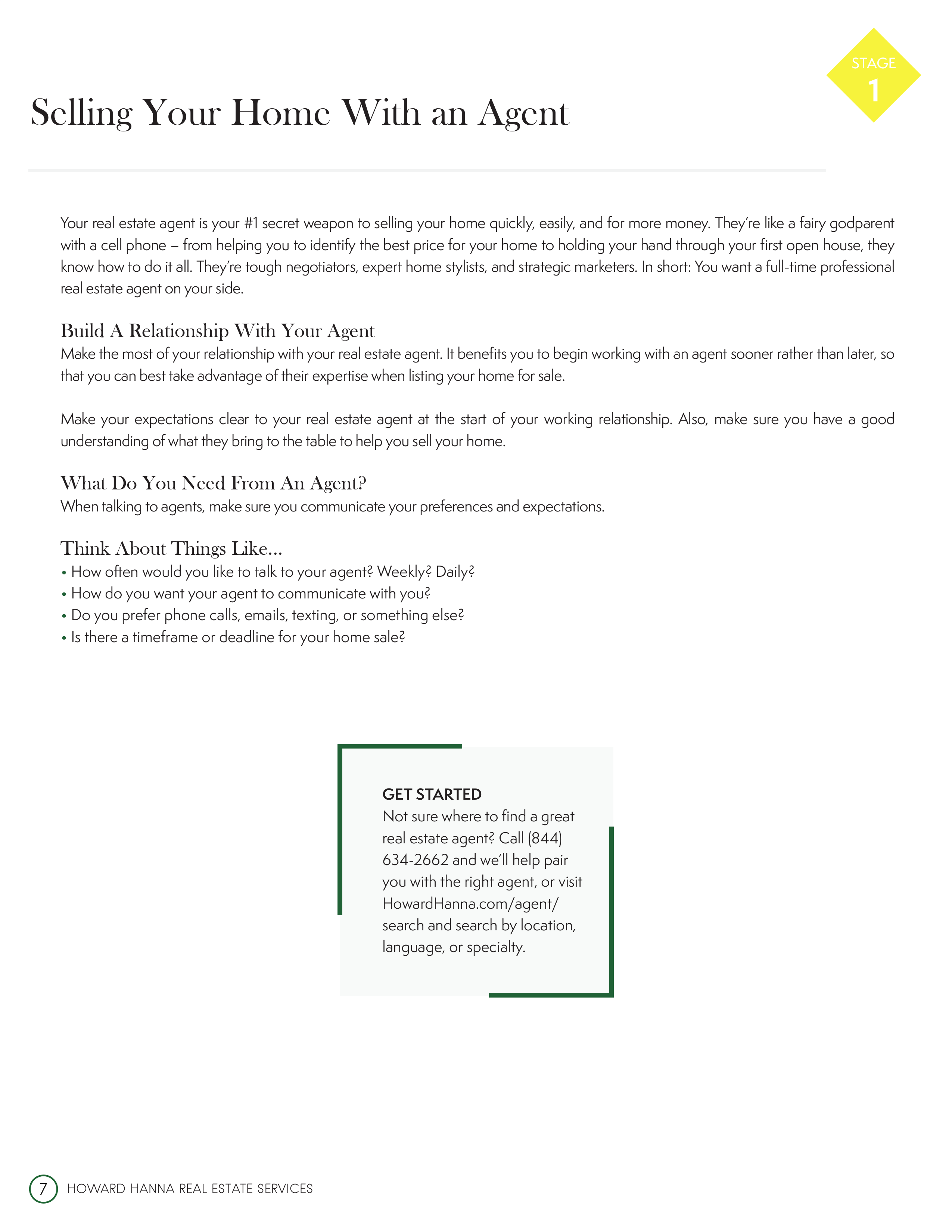 Selling w/ an Agent pg 6