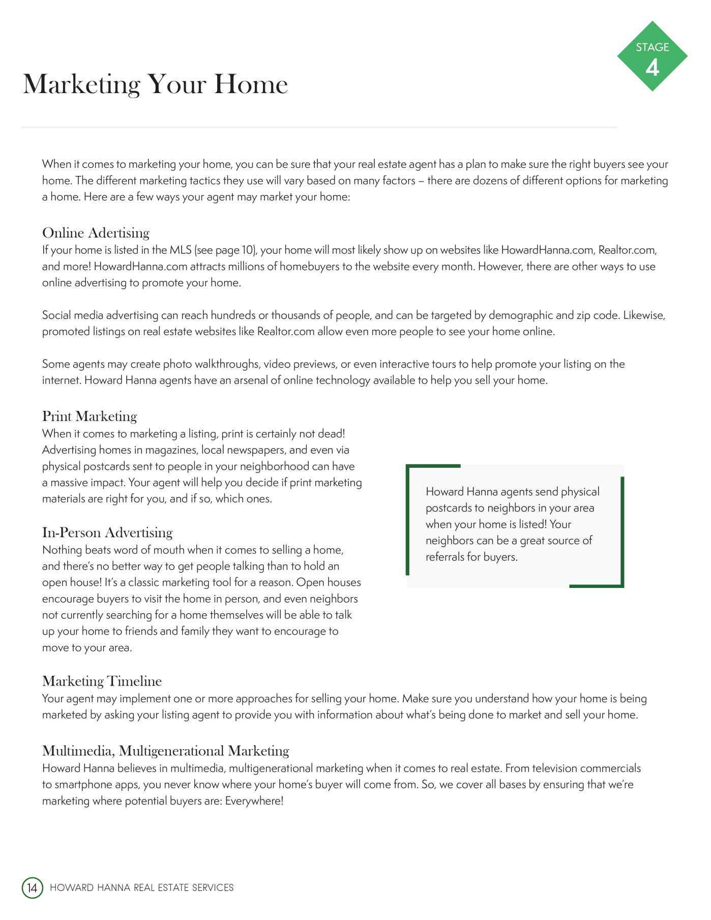 Marketing Your Home pg 12